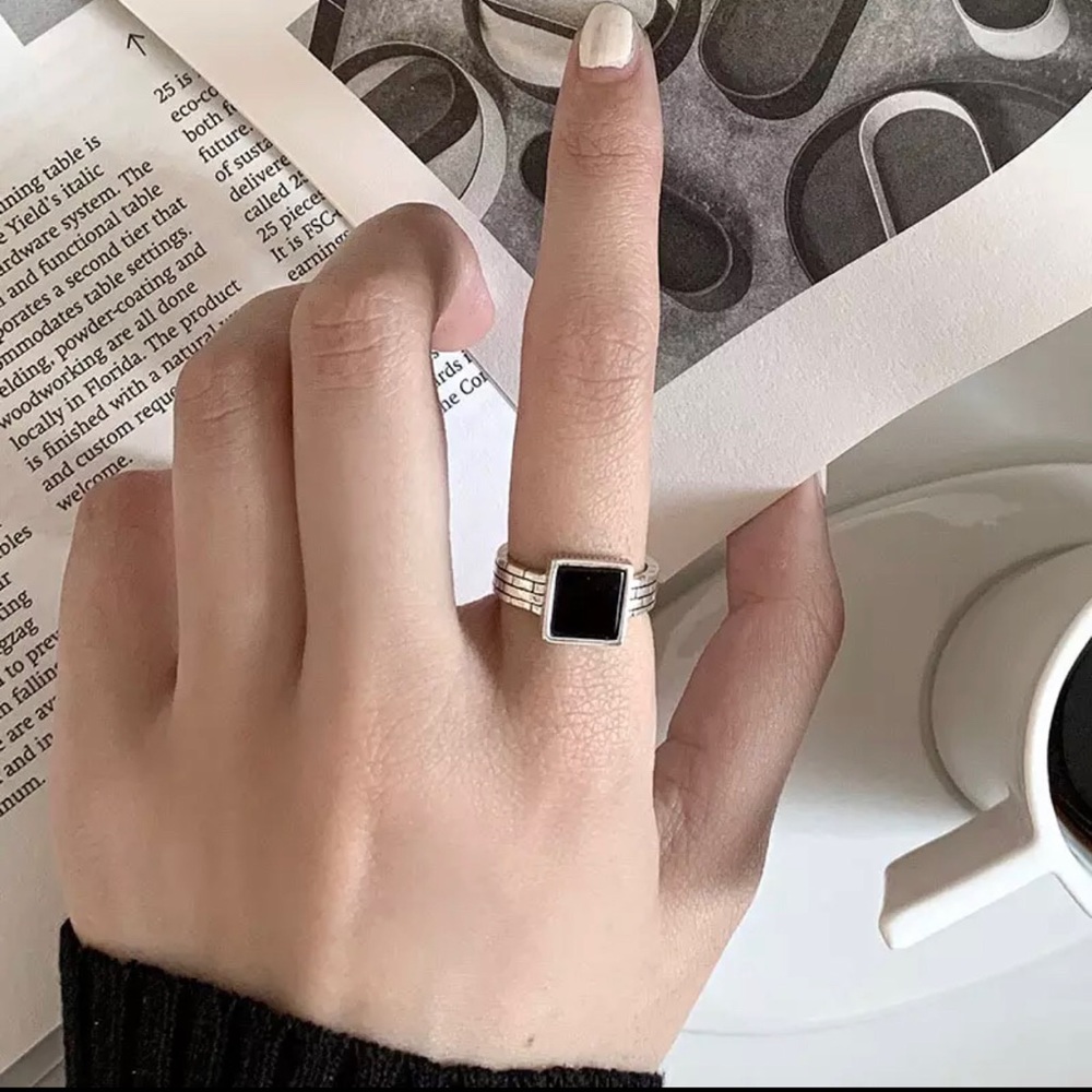 925 stamped Finger rings - Picture 6 of 9